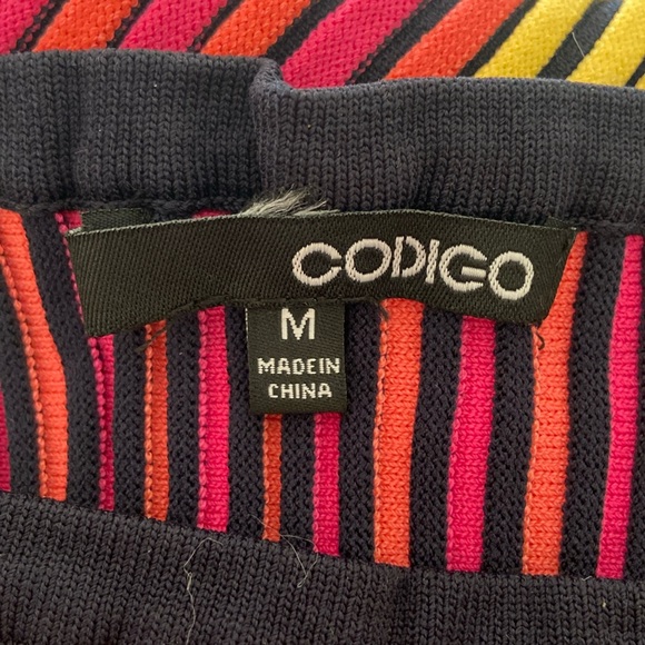 Codigo multi stripe colorful maxi body con tank dress - Picture 3 of 16